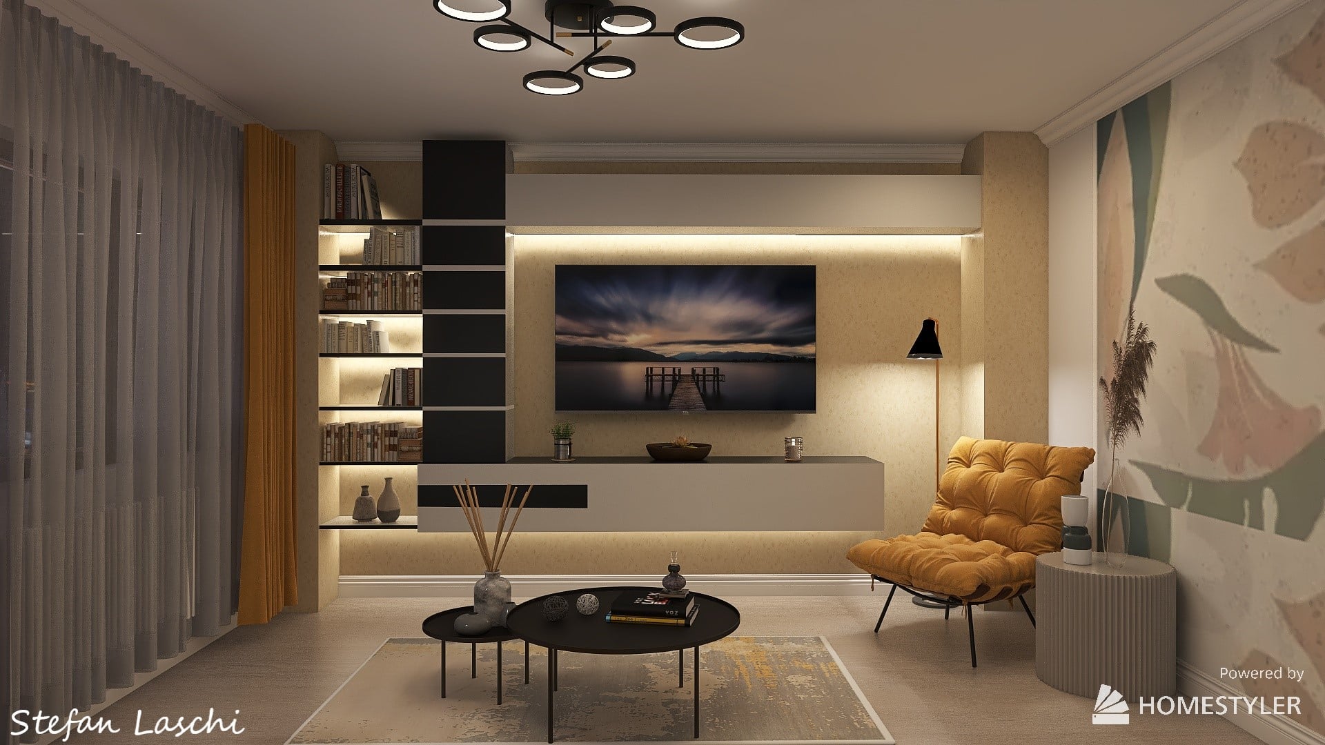 design interior apartament Elenis Bacau2 camere bacau elenis design